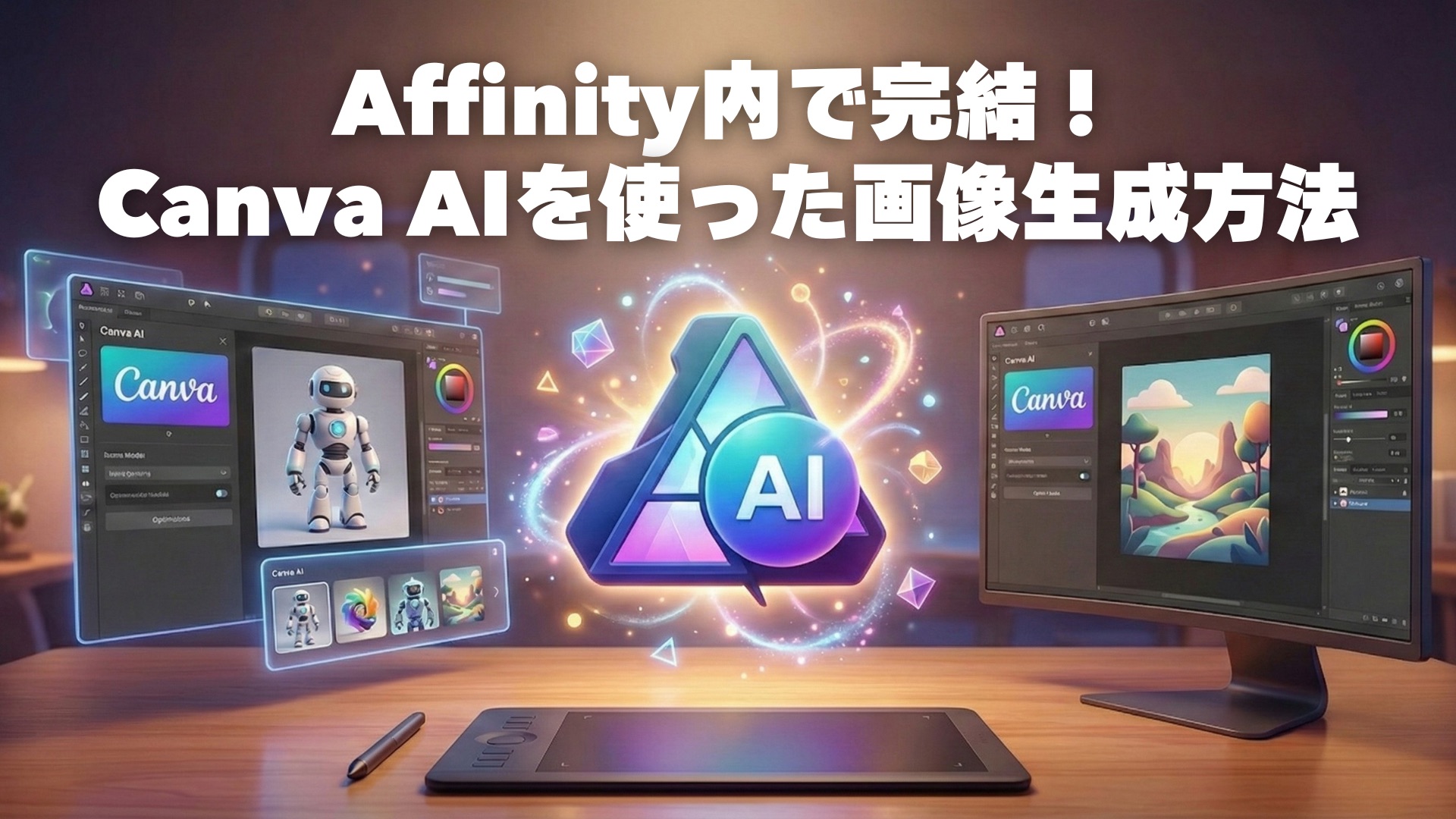 Affinityで「画像生成AI」を使いこなす：プロのための新常識